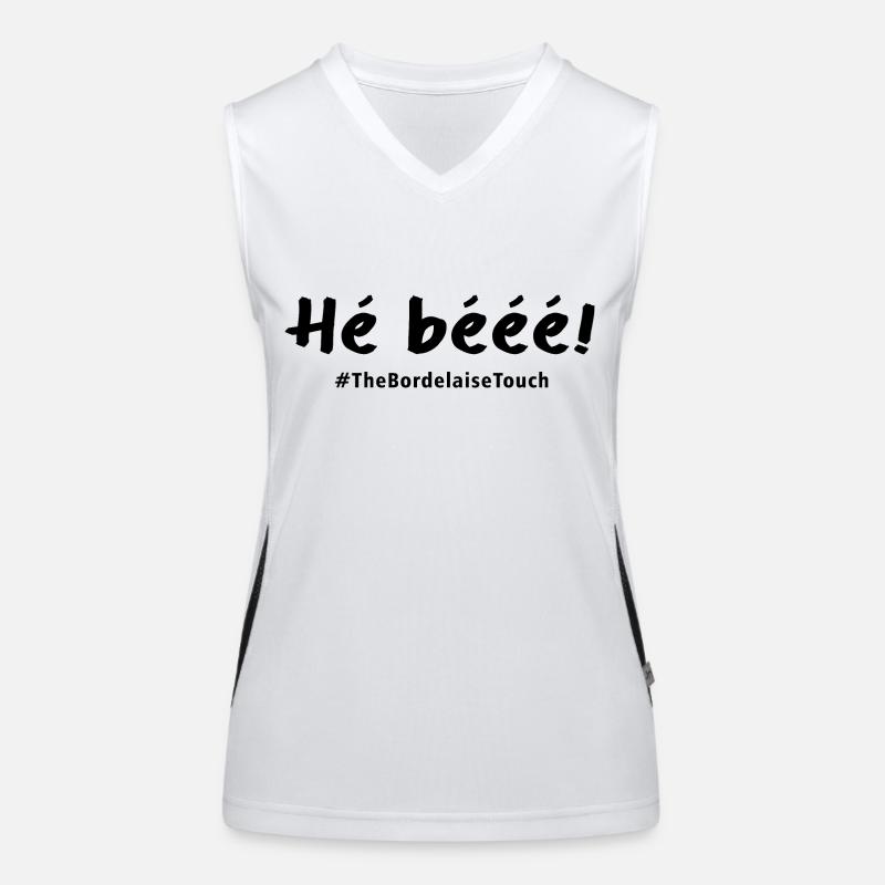 Hé bééé ! Débardeur respirant contrasté Femme