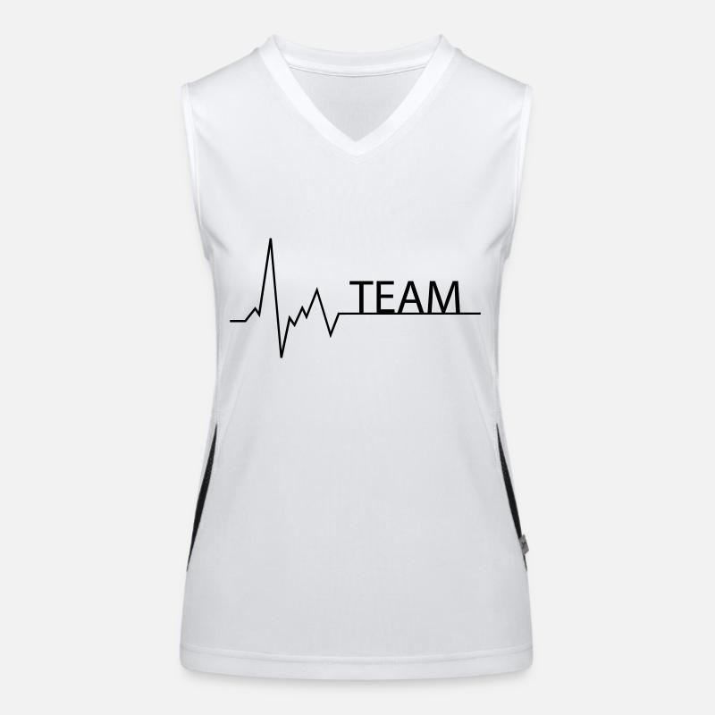 Heartbeat Team Women's Functional Contrast Tank Top