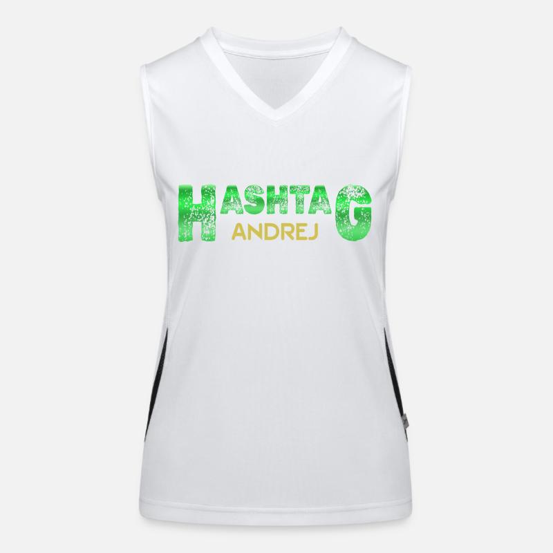 Gift for Andrej Women's Functional Contrast Tank Top