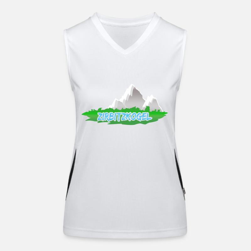 Zirbitzkogel Funktionelles Kontrast-Tank Top für Frauen