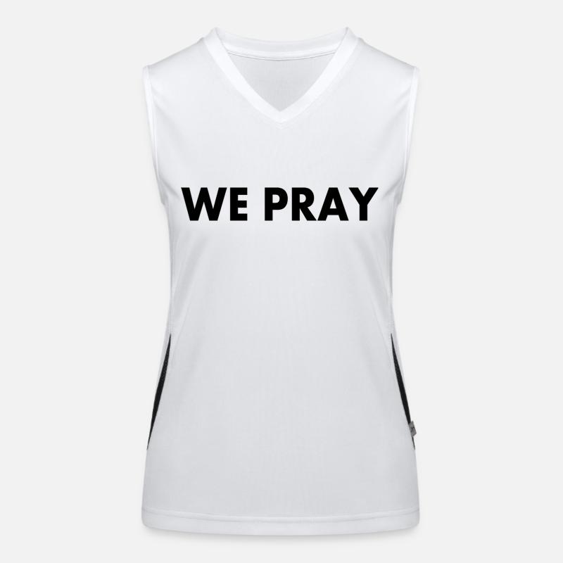 We pray Débardeur respirant contrasté Femme
