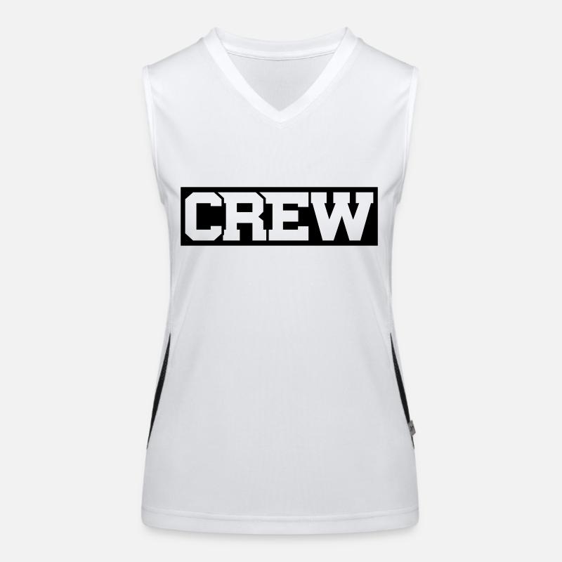 crew Funktionelles Kontrast-Tank Top für Frauen