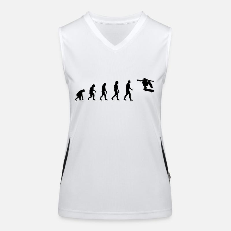 Evolution Skate Débardeur respirant contrasté Femme