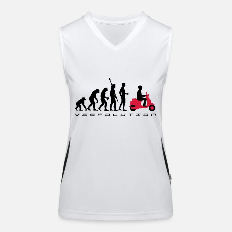 Débardeur respirant contrasté Femme