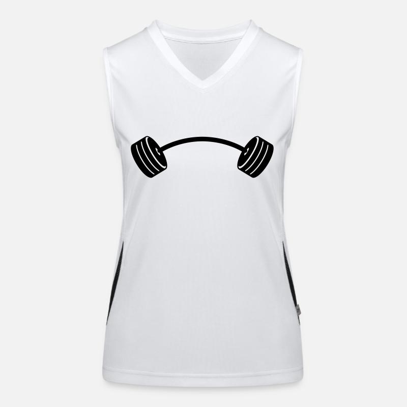 musculation Débardeur respirant contrasté Femme