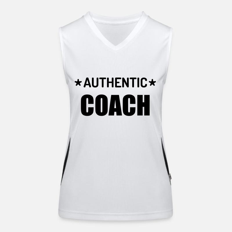 Coach / Coaching / Trainer / Sport Funktionelles Kontrast-Tank Top für Frauen