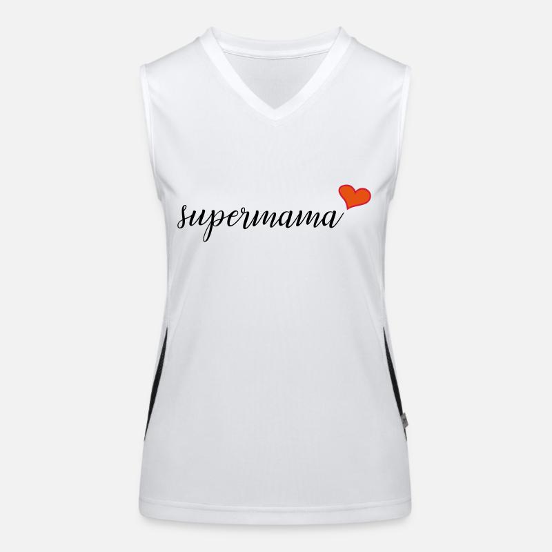 Super mom Women's Functional Contrast Tank Top