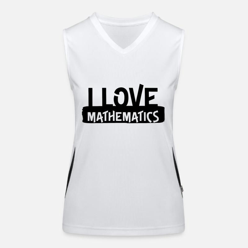 Cadeau d’étudiant en maths / maths Débardeur respirant contrasté Femme