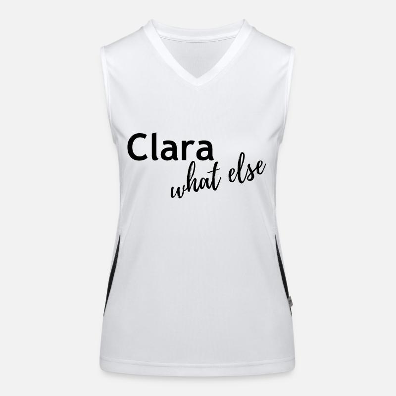 Clara What else Funktionelles Kontrast-Tank Top für Frauen
