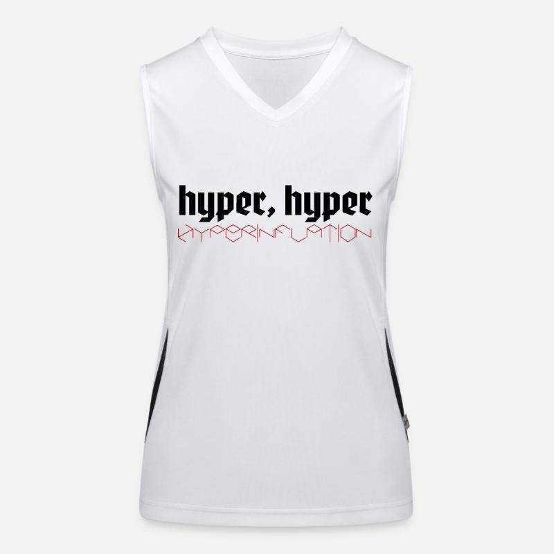 hyper hyperinflation Débardeur respirant contrasté Femme