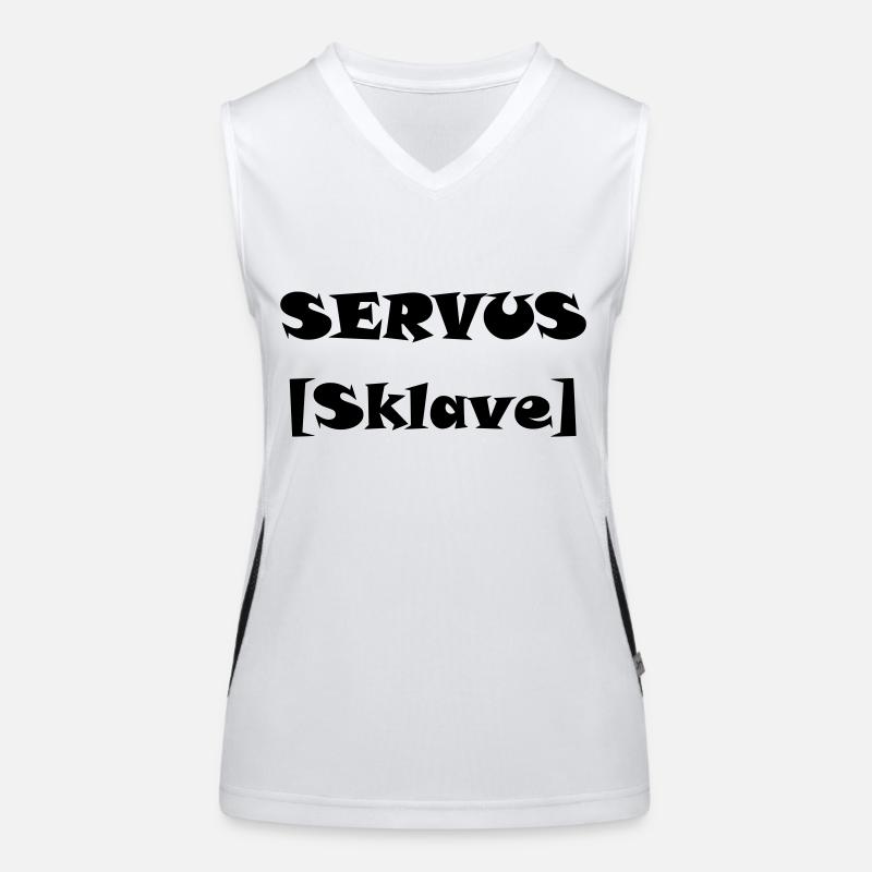 Sklave Funktionelles Kontrast-Tank Top für Frauen