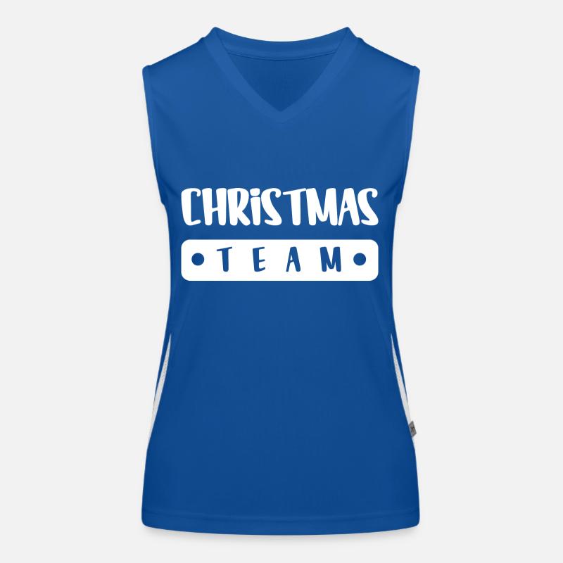 Équipe de Noël Débardeur respirant contrasté Femme