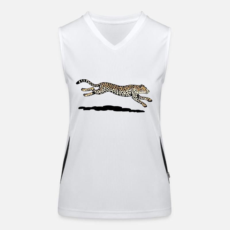 Guépard Débardeur respirant contrasté Femme