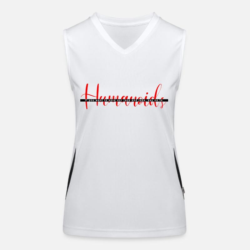 Humanoid Funktionelles Kontrast-Tank Top für Frauen