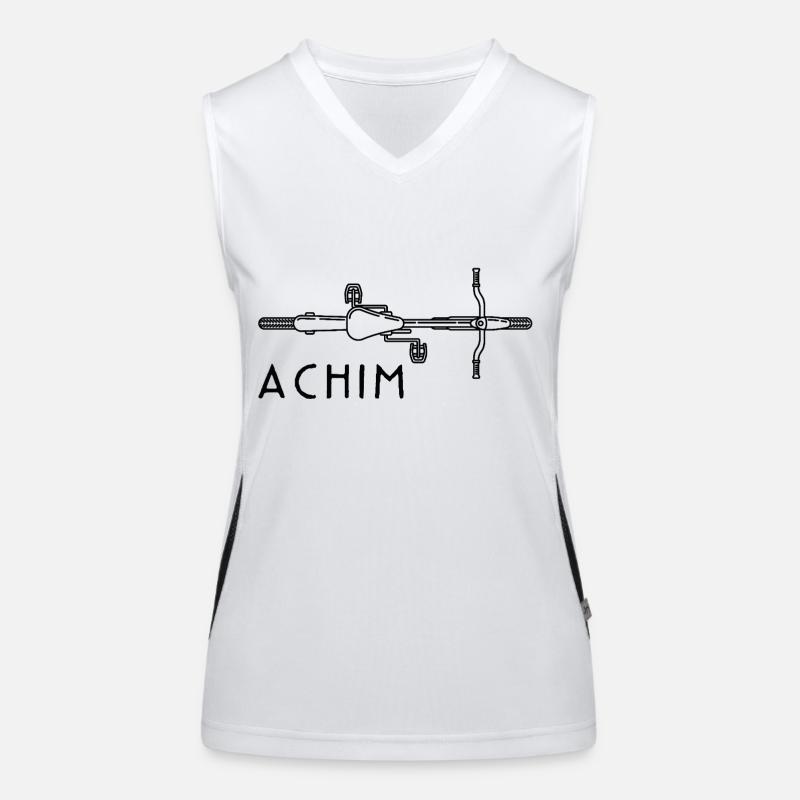 Fahrrad Achim Funktionelles Kontrast-Tank Top für Frauen