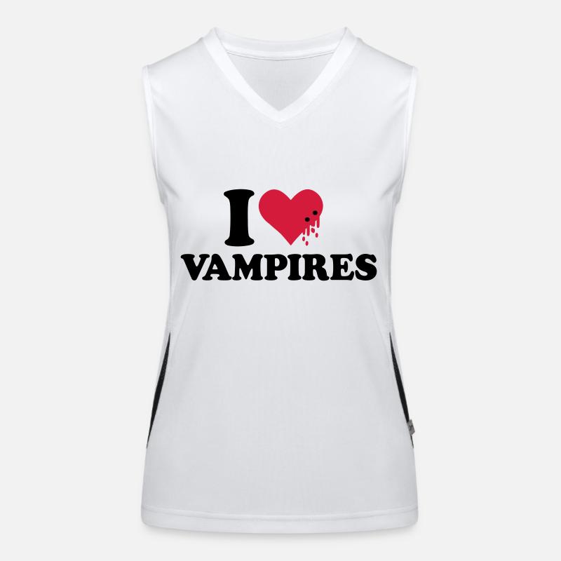Vampire Funktionelles Kontrast-Tank Top für Frauen
