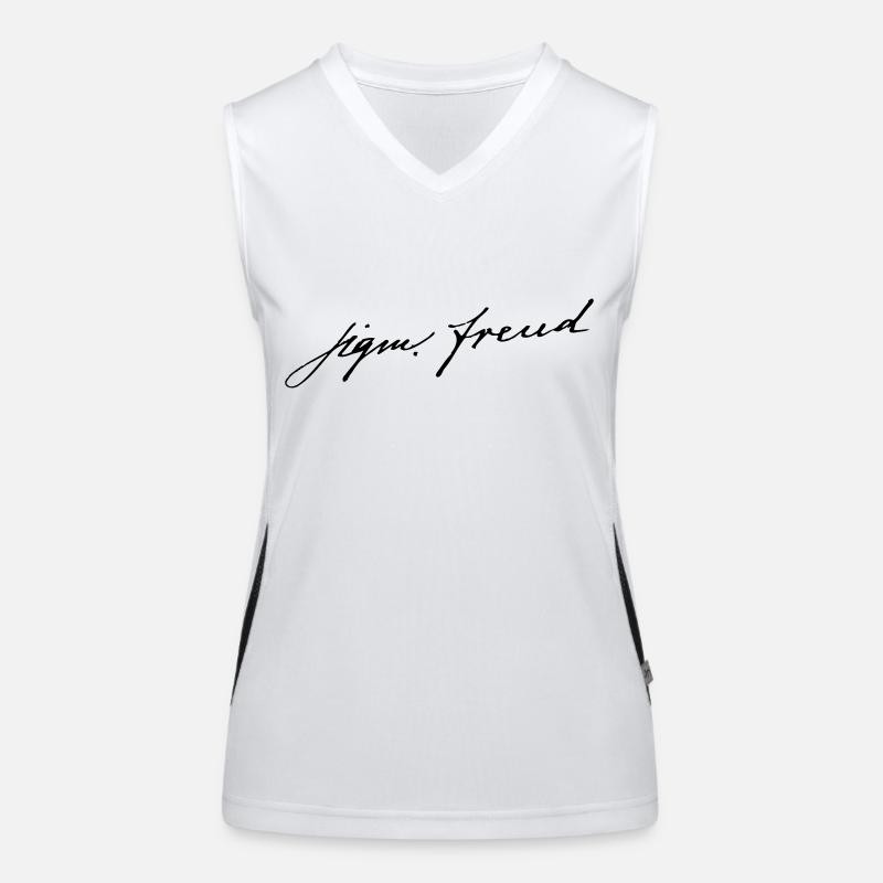 Sigmund Freud Débardeur respirant contrasté Femme
