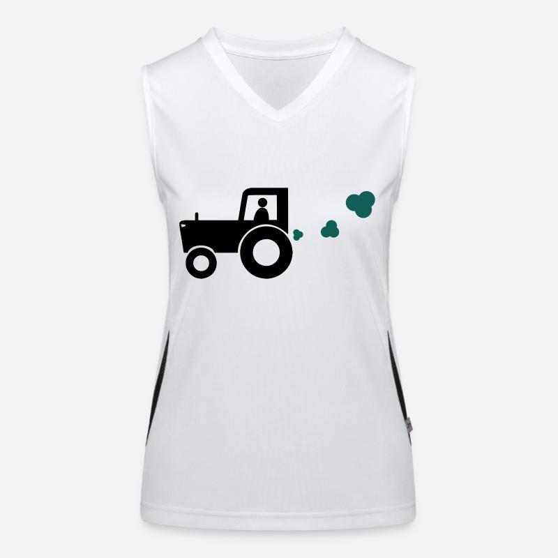 Trecker Funktionelles Kontrast-Tank Top für Frauen