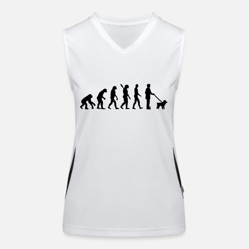 Caniche Débardeur respirant contrasté Femme