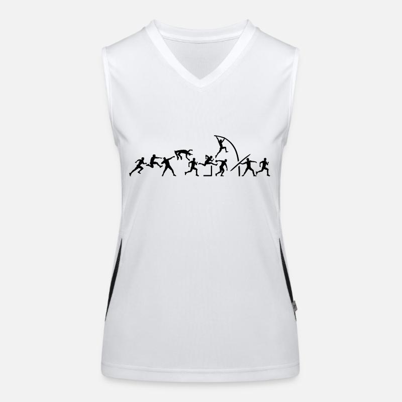 Zehnkampf Funktionelles Kontrast-Tank Top für Frauen