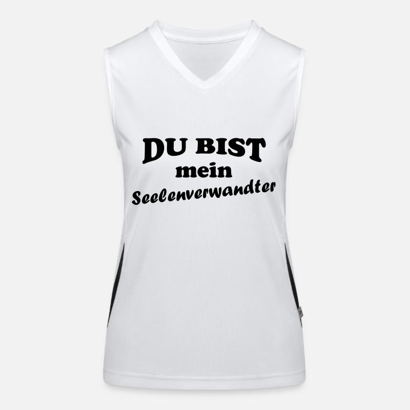 Mein Seelenverwandter Funktionelles Kontrast-Tank Top für Frauen