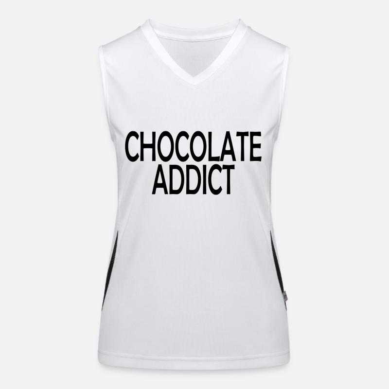 chocolat chocolat Débardeur respirant contrasté Femme