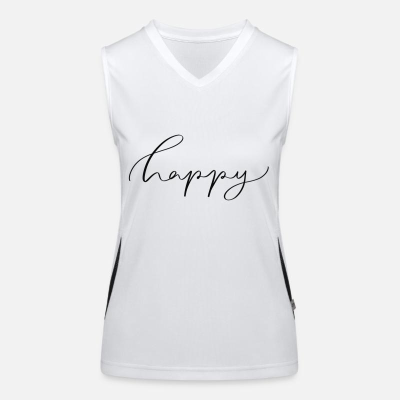 Happy Funktionelles Kontrast-Tank Top für Frauen