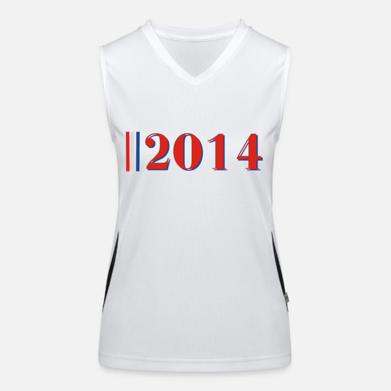 Jahr 2014 Funktionelles Kontrast-Tank Top für Frauen