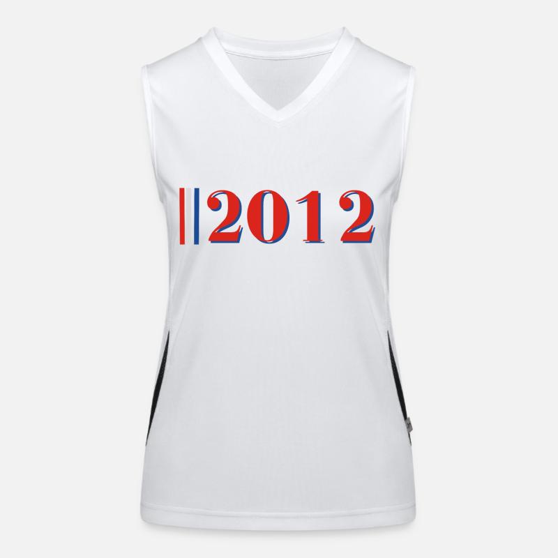 Year 2012 Women's Functional Contrast Tank Top