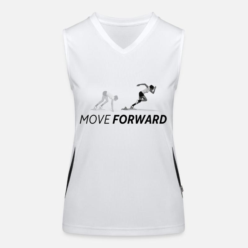 MOVE FORWARD Women's Functional Contrast Tank Top