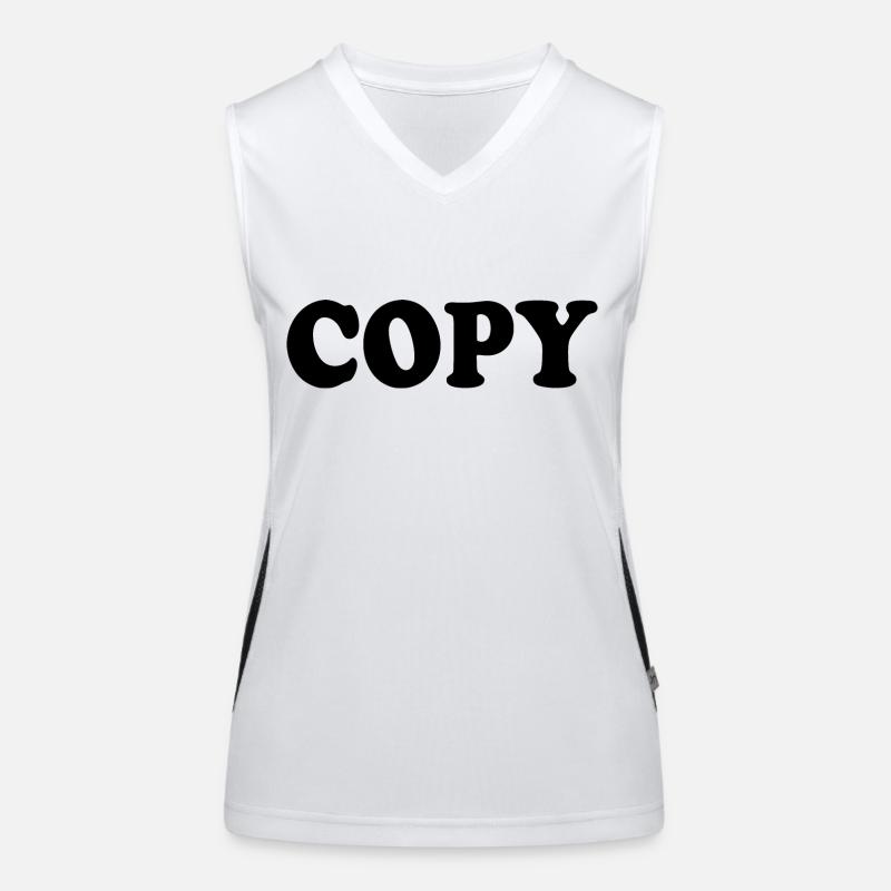 Copy Funktionelles Kontrast-Tank Top für Frauen