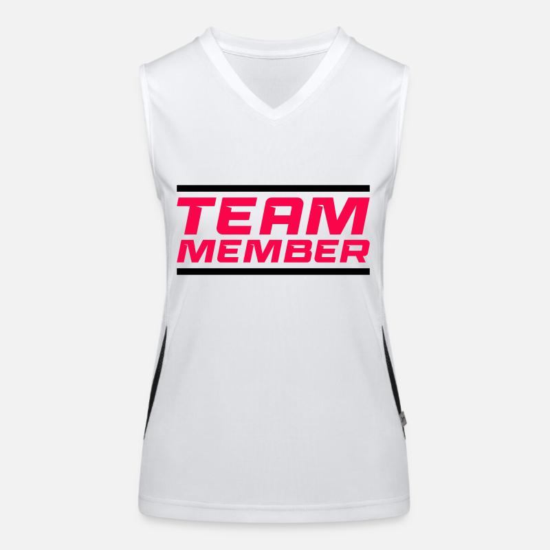 Team Member Women's Functional Contrast Tank Top