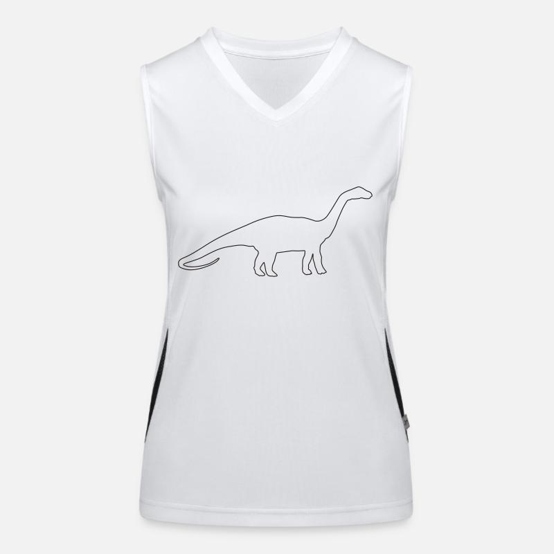 dino Débardeur respirant contrasté Femme