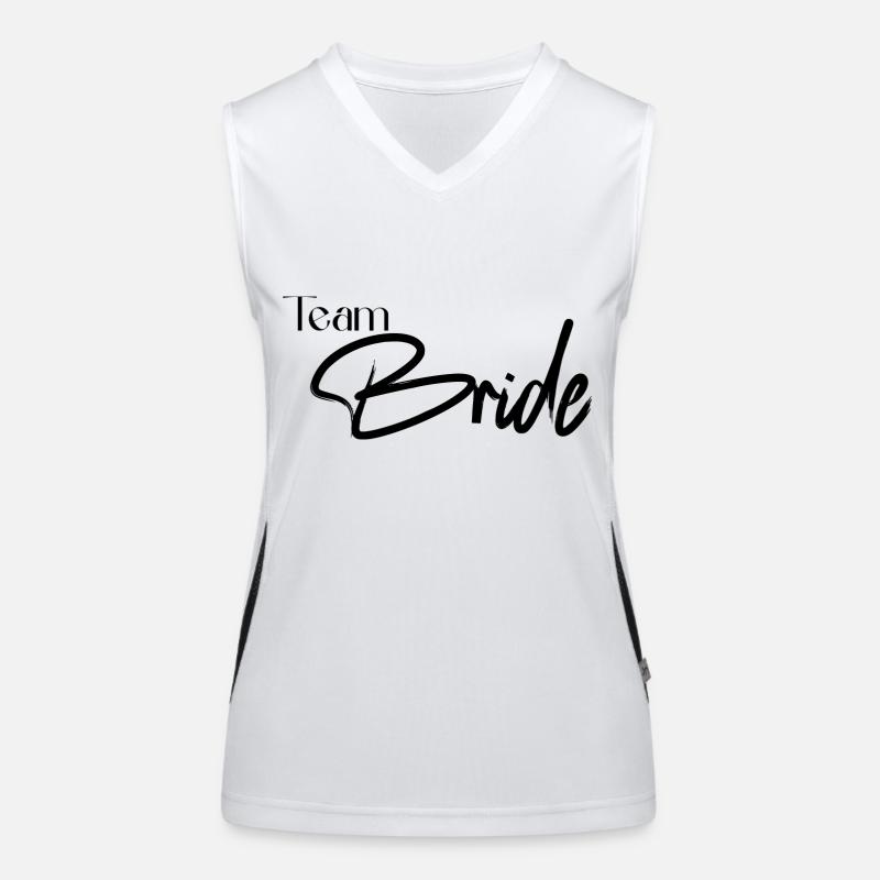 Team Bride Women's Functional Contrast Tank Top