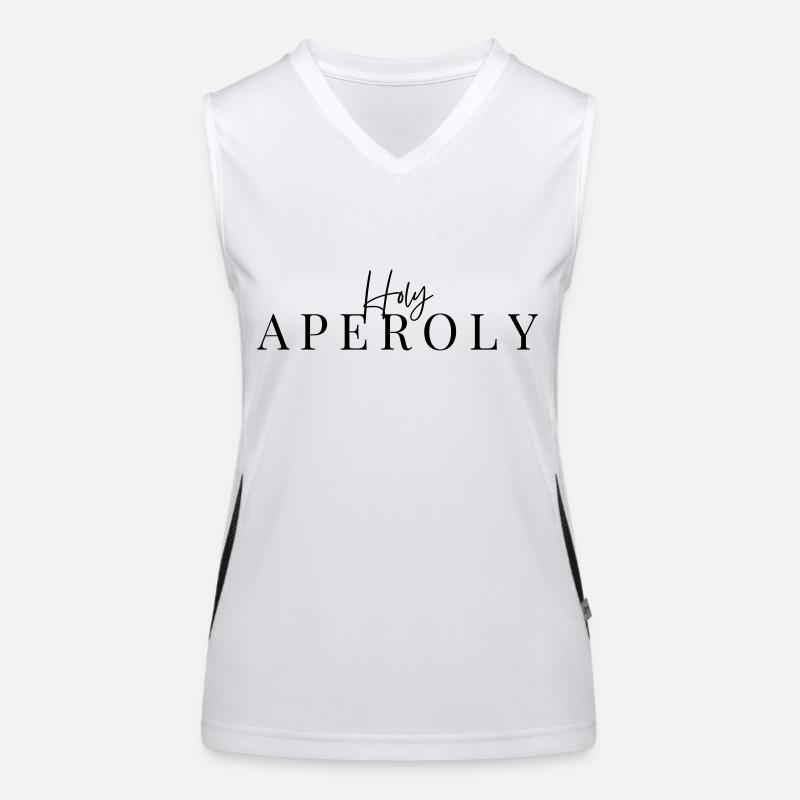 holy aperoly Funktionelles Kontrast-Tank Top für Frauen