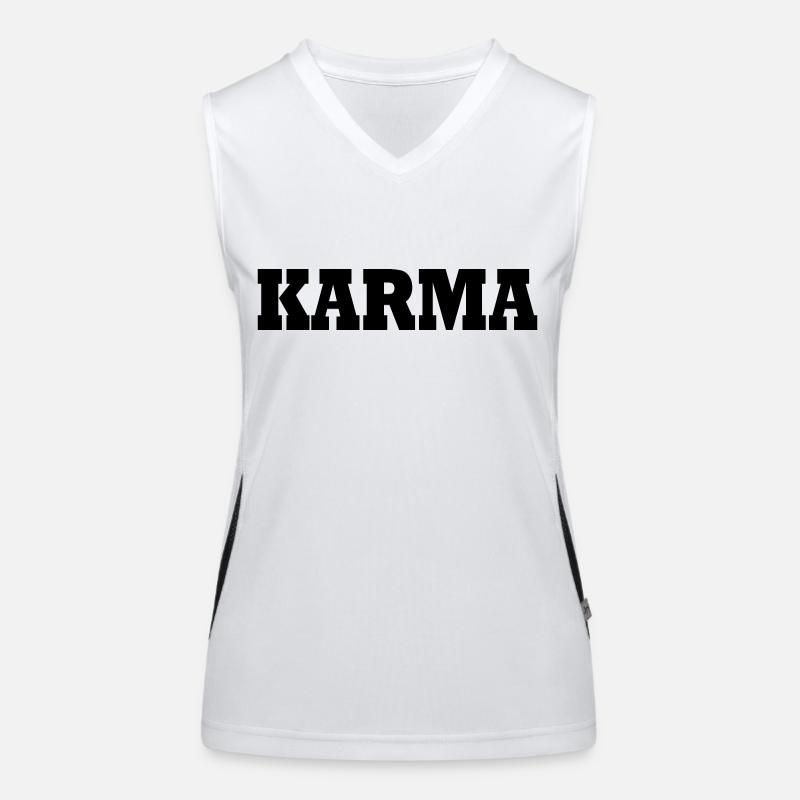 Karma Funktionelles Kontrast-Tank Top für Frauen
