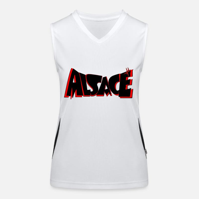 Alsace Design R Débardeur respirant contrasté Femme