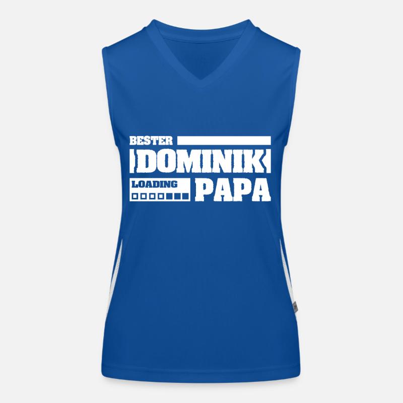 Gift for Dominik Women's Functional Contrast Tank Top