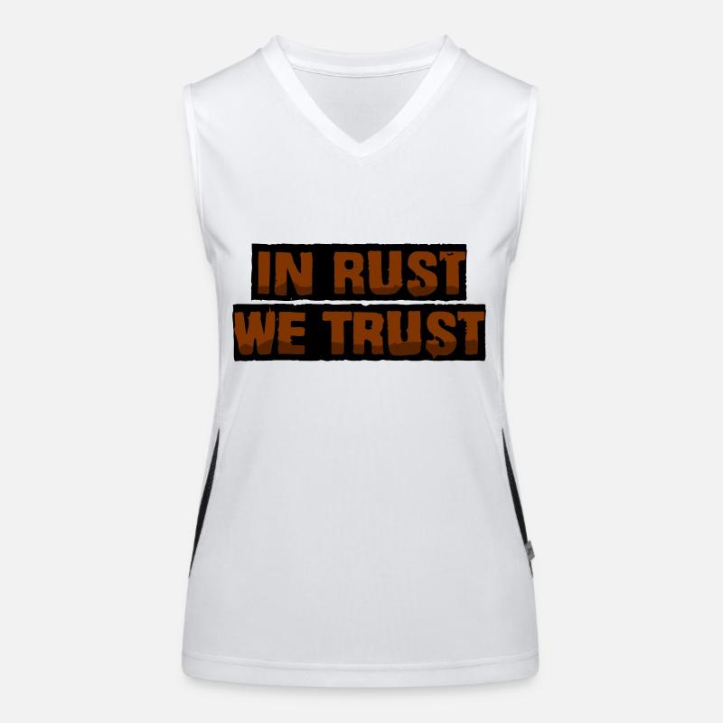 In rust we trust Women's Functional Contrast Tank Top