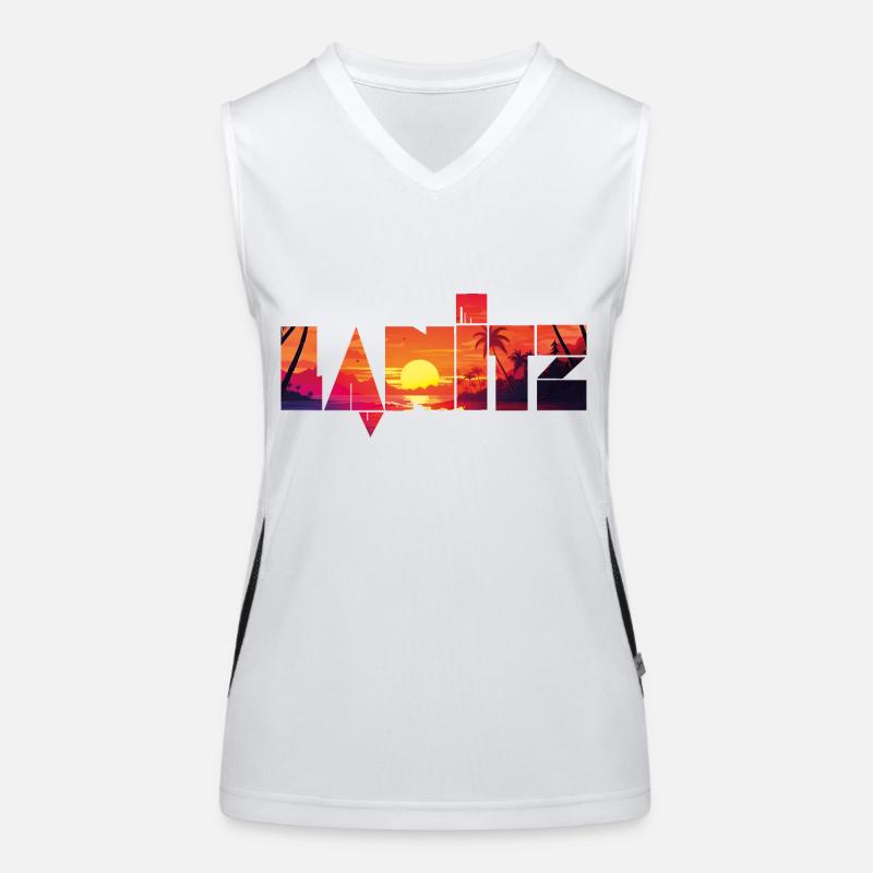 LAnitz Tropics Débardeur respirant contrasté Femme