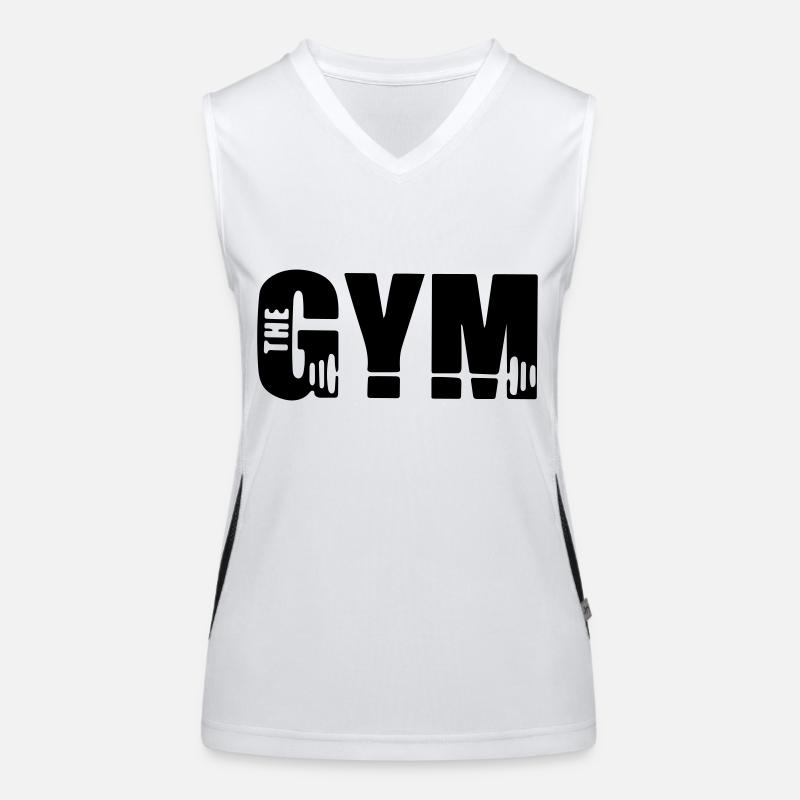 the gym Women's Functional Contrast Tank Top