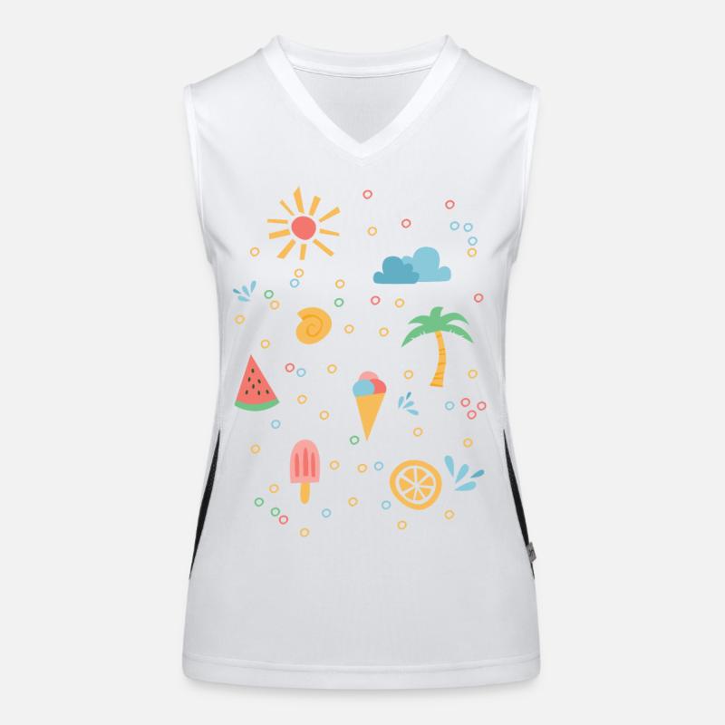 Summer Women's Functional Contrast Tank Top