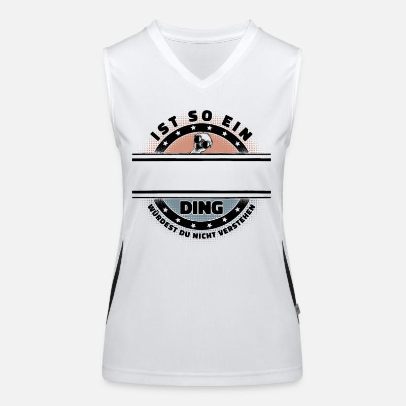 Ist So Ein Name Ding Personalisiert Namen Geschenk Funktionelles Kontrast-Tank Top für Frauen