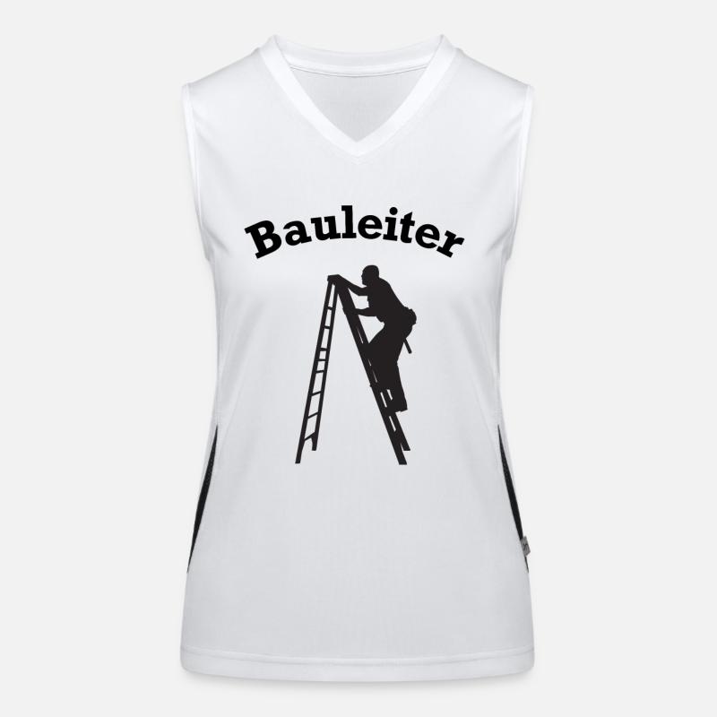 Construction Manager Construction Site Construction Sites Funny Women's Functional Contrast Tank Top