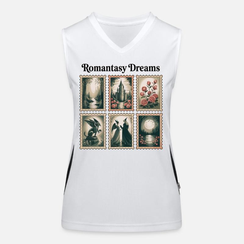 Set de tampons Romantasy Débardeur respirant contrasté Femme