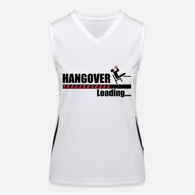 Hangover loading Women's Functional Contrast Tank Top
