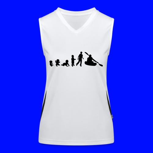 Evolution Sports canoe1 human rights - Women's Functional Contrast Tank Top