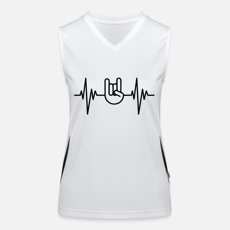 Rockhand Puls Funktionelles Kontrast-Tank Top für Frauen