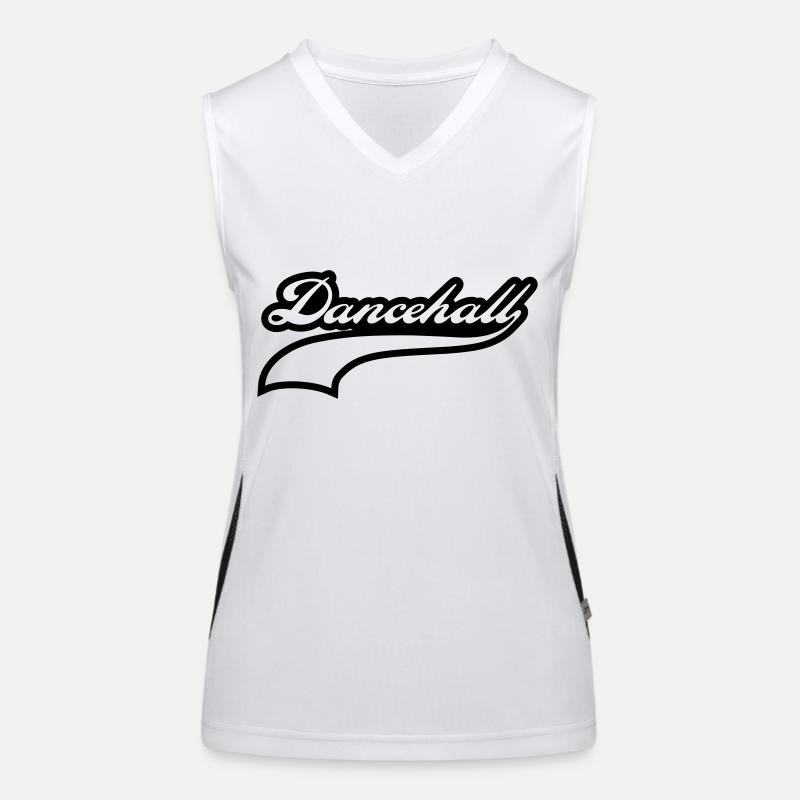 dancehall Débardeur respirant contrasté Femme