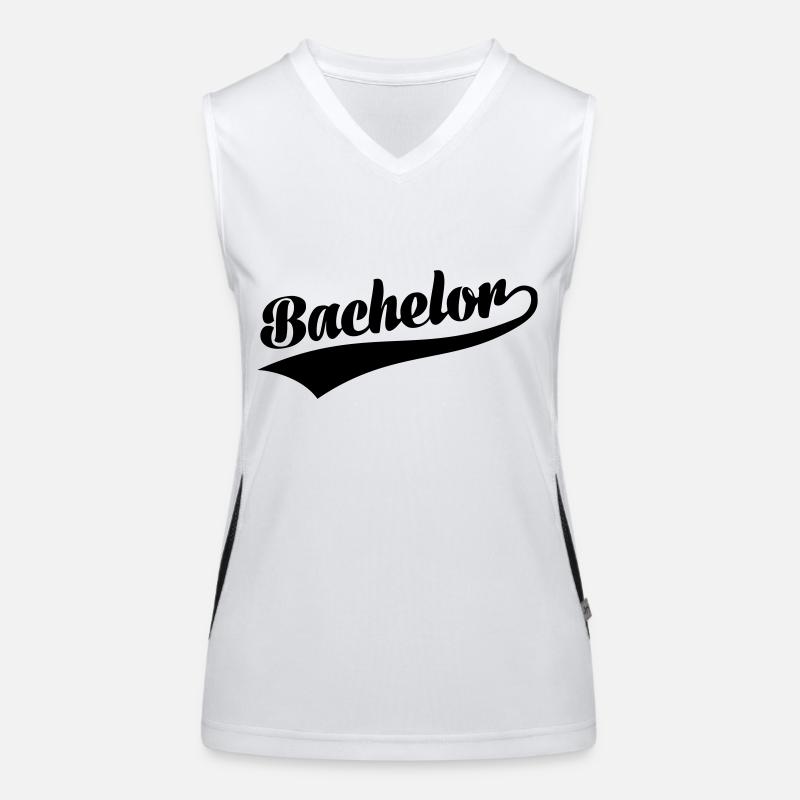 Bachelor Funktionelles Kontrast-Tank Top für Frauen
